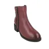 Calzados Vesga 01-2177 Damen Lederstiefeletten mit Reißverschluss