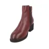 Calzados Vesga 01-2177 Botines de Piel con Cremallera y Tacón Bajo Mujer