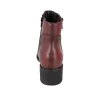 Calzados Vesga 01-2177 Stivaletti in Pelle con Zip e Tacco Basso Donna