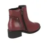 Calzados Vesga 01-2177 Damen Lederstiefeletten mit Reißverschluss