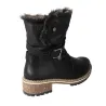Kimberfeel Tania Bottines d'Hiver avec Fausse Fourrure, Boucle et Zip Femme