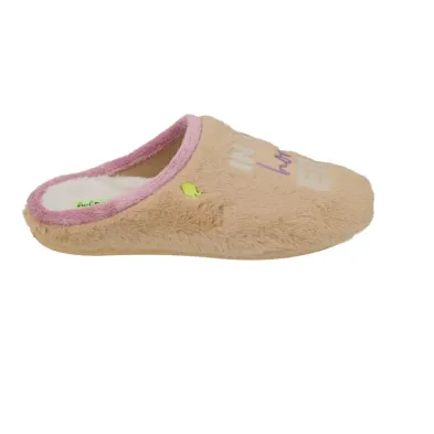 Gioseppo 80941 Zapatillas de Casa de Peluche con Lema Sin Talón Mujer