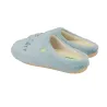 Gioseppo 80940 Women's Plush Backless House Slippers with Print