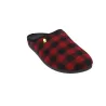 Gioseppo Savannah Zapatillas de Casa de Cuadros Sin Talón Hombre Gris