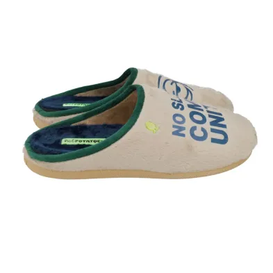 Gioseppo 80949 Zapatillas de Casa de Peluche Sin Talón Hombre Beige