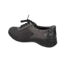 Suave 3302 Women's Leather Casual Shoes with Laces and Side Zip