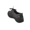 Suave 3302 Women's Leather Casual Shoes with Laces and Side Zip