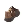 Suave 3302 Women's Leather Casual Shoes with Laces and Side Zip