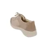 Suave 3302 Chaussures Casual en Cuir à Lacets et Zip pour Femme