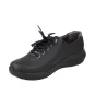 Suave 3758 Scarpe Casual da Donna in Pelle con Lacci e Zip Laterale
