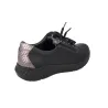 Suave 3758 Chaussures Casual en Cuir à Lacets et Zip pour Femme