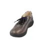 Suave 3758 Scarpe Casual da Donna in Pelle con Lacci e Zip Laterale