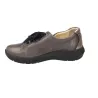Suave 3758 Scarpe Casual da Donna in Pelle con Lacci e Zip Laterale
