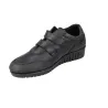 Suave 6106 Scarpe Casual da Donna in Pelle con Doppio Velcro e Zeppa