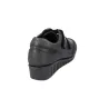 Suave 6106 Women's Leather Casual Shoes with Double Velcro and Wedge