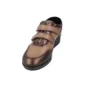 Suave 6106 Zapatos Casual de Piel con Doble Velcro y Cuña para Mujer