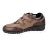 Suave 6106 Scarpe Casual da Donna in Pelle con Doppio Velcro e Zeppa