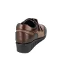 Suave 6106 Zapatos Casual de Piel con Doble Velcro y Cuña para Mujer