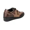 Suave 6106 Chaussures Casual en Cuir à Double Velcro et Semelle Compensée Femme