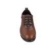 Suave 6108 Damen-Freizeitschuhe aus Leder mit Gummischnürung und Keilsohle