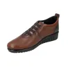 Suave 6108 Zapatos Casual de Piel con Cordones Elásticos y Cuña para Mujer