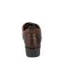Suave 6108 Scarpe Casual da Donna in Pelle con Lacci Elastici e Zeppa