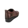Suave 6108 Zapatos Casual de Piel con Cordones Elásticos y Cuña para Mujer