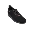 Suave 6108 Zapatos Casual de Piel con Cordones Elásticos y Cuña para Mujer