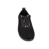 Suave 6108 Women's Leather Casual Shoes with Elastic Laces and Wedge