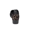 Suave 6108 Scarpe Casual da Donna in Pelle con Lacci Elastici e Zeppa
