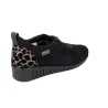 Suave 6108 Chaussures Casual en Cuir à Lacets Élastiques et Semelle Compensée