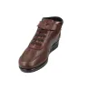 Suave 6109 Damen-Stiefeletten aus Leder mit Gummischnürung und Klettband