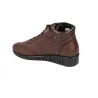 Suave 6109 Damen-Stiefeletten aus Leder mit Gummischnürung und Klettband