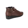 Suave 6109 Scarpe alla Caviglia da Donna in Pelle con Lacci Elastici e Velcro