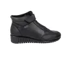 Suave 6109 Botines Casual de Piel con Cordones Elásticos y Velcro para Mujer