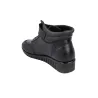 Suave 6109 Botines Casual de Piel con Cordones Elásticos y Velcro para Mujer