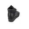 Suave 6109 Scarpe alla Caviglia da Donna in Pelle con Lacci Elastici e Velcro