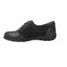 Suave 3612 Zapatos Cordones Elásticos Piel Mujer Cómodos Cinder Coyote