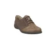 Suave 3612 Komfort Schnürschuhe Damen Leder Gummizug Cinder Coyote