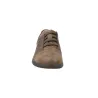 Suave 3612 Comfort Lace-Up Shoes Elastic Laces Leather Women's Cinder Coyote