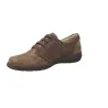Suave 3612 Komfort Schnürschuhe Damen Leder Gummizug Cinder Coyote