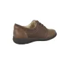 Suave 3612 Scarpe Comfort Lacci Elastici Pelle Donna Cinder Coyote