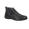 Suave 3611 Botines Cordones Elásticos Cremallera Piel Mujer Cinder Coyote