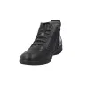 Suave 3611 Botines Cordones Elásticos Cremallera Piel Mujer Cinder Coyote