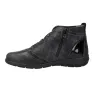 Suave 3611 Comfort Ankle Boots Elastic Laces Zip Leather Women's Cinder Coyote