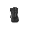 Suave 3611 Comfort Ankle Boots Elastic Laces Zip Leather Women's Cinder Coyote
