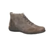 Suave 3611 Botines Cordones Elásticos Cremallera Piel Mujer Cinder Coyote