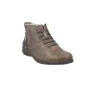Suave 3611 Botines Cordones Elásticos Cremallera Piel Mujer Cinder Coyote