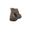 Suave 3611 Comfort Ankle Boots Elastic Laces Zip Leather Women's Cinder Coyote