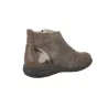 Suave 3611 Comfort Ankle Boots Elastic Laces Zip Leather Women's Cinder Coyote